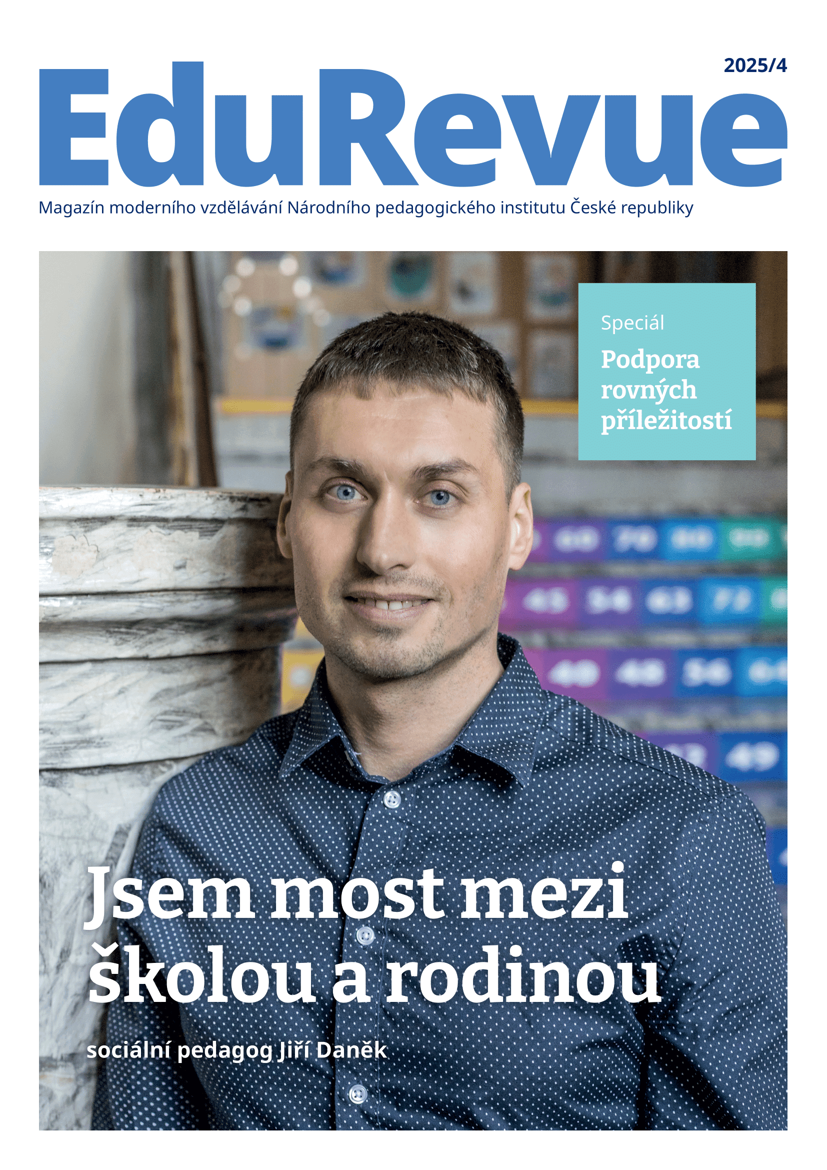 Obálka EduRevue Květen 2025: Speciál Podpora rovných příležitostí