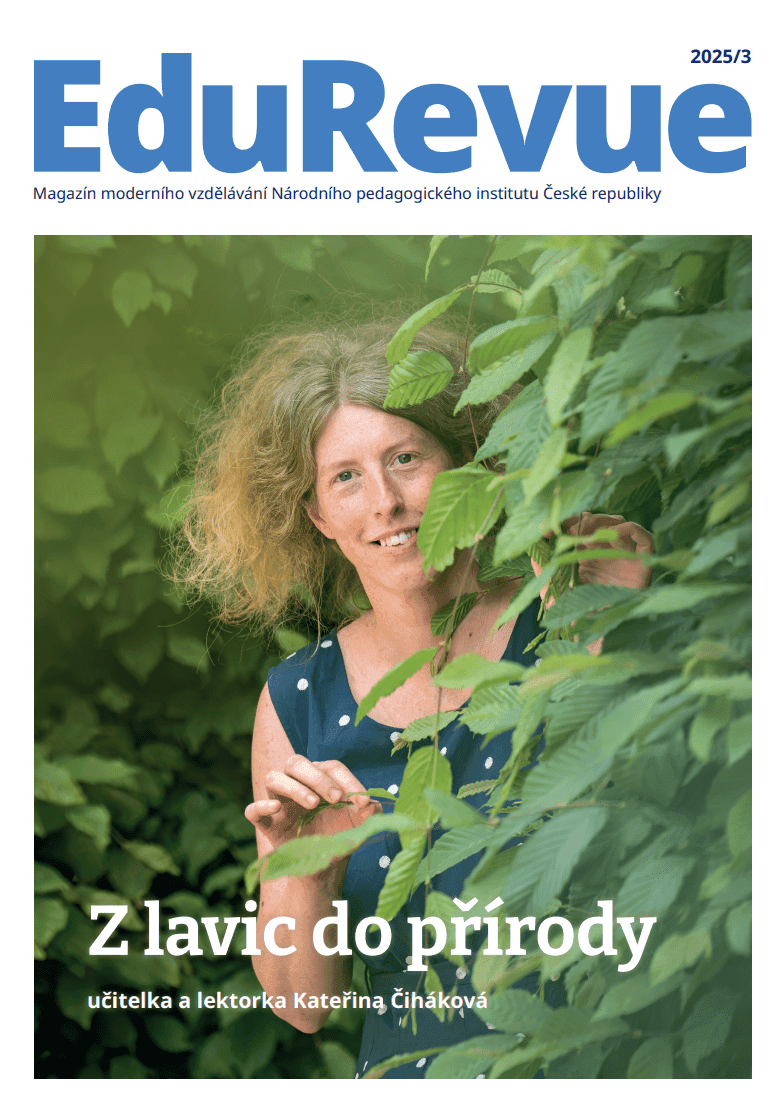 Obálka EduRevue Duben 2025: Téma Nové RVP